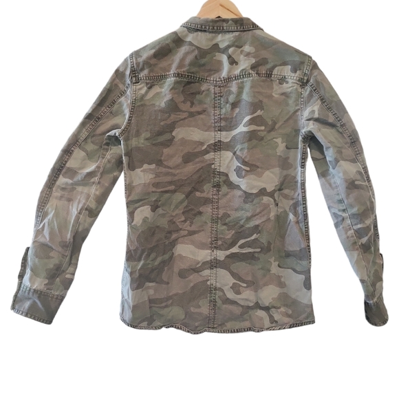 Zara utility jacket relaxed fit multiple pockets stylish functional - Picture 7 of 10